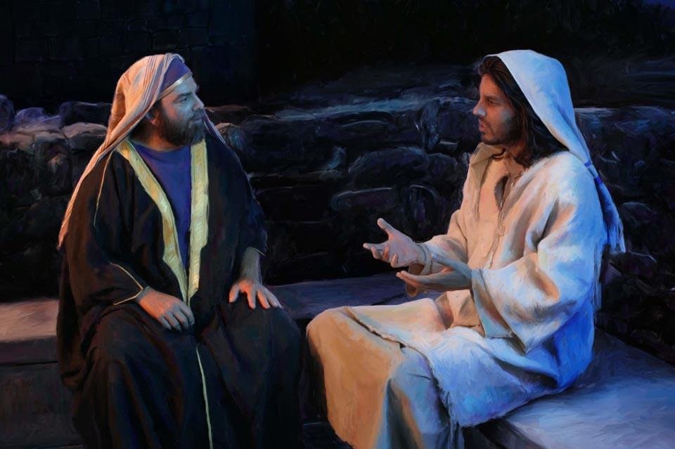 Jesus and Nicodemus
