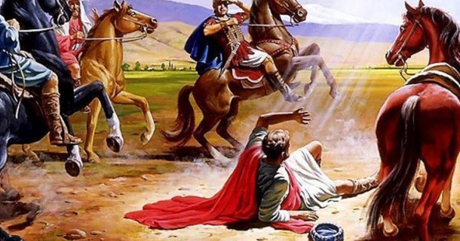 Paul on road to Damascus